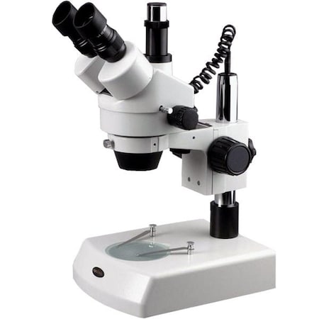 Amscope 3.5X-90X Trinocular Stereo Zoom Microscope With Dual Intensity Adjustable Lights SM-2TZ